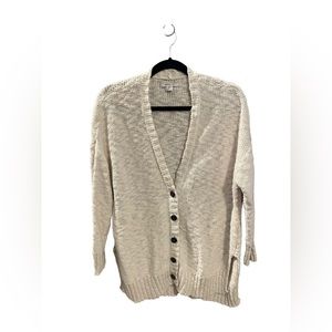 XS/S American Eagle Button Down Cream Cardigan